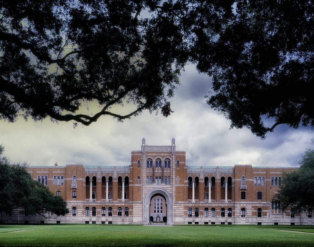 rice university, houston, texas